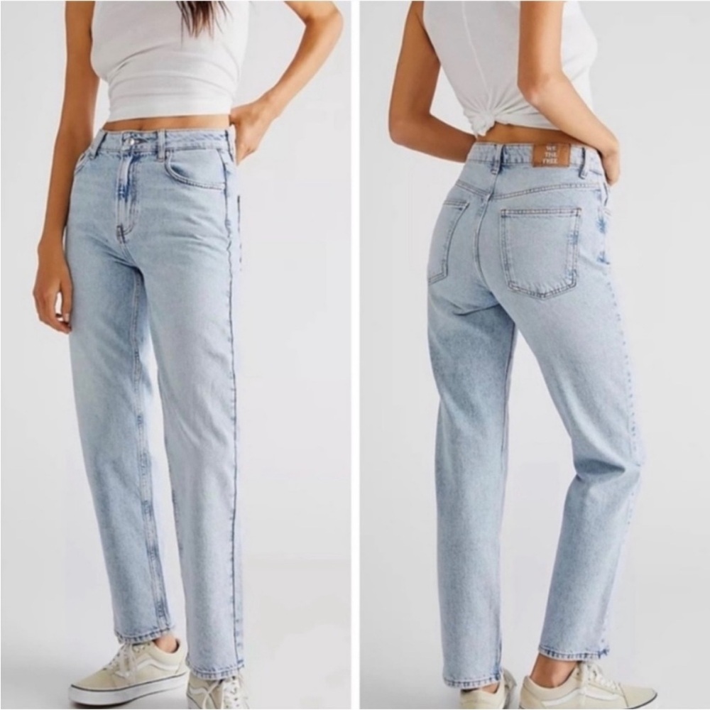 We The Free Pacifica High Rise Slim Straight Leg